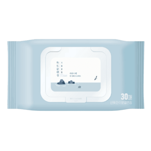 Очищувальні серветки з морською водою Round Lab 1025 Dokdo Cleansing Tissue